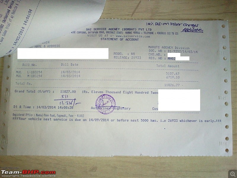 Sai Service Ripoff! Rs. 18,000 for service of Swift (22K kms) UPDATE: Excess refunded-dsc_0507.jpg