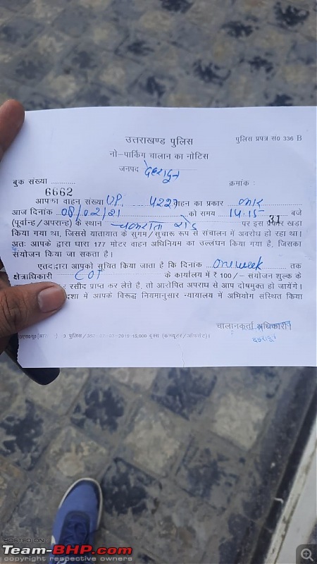 Parking dispute with Tata dealer | GM tells customer to get lost over his staff's fault-challan.jpg