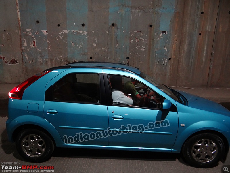 Mahindra to offer a Verito based hatchback called the 'Vibe'-mahindraveritovibeside.jpg