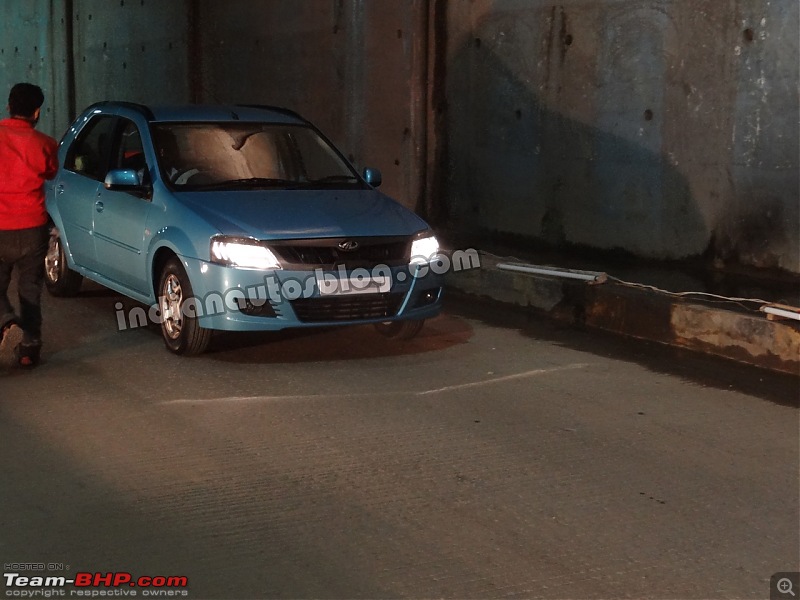 Mahindra to offer a Verito based hatchback called the 'Vibe'-mahindraveritovibefront.jpg