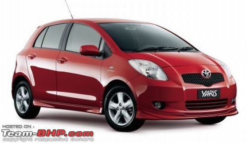 Shocking! Toyota India admits defeat in the small car segment-2009toyotayarishatchback.jpg