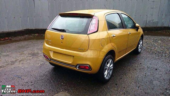 Fiat's India strategy revealed-new2015fiatpuntoevofaceliftrear.jpg