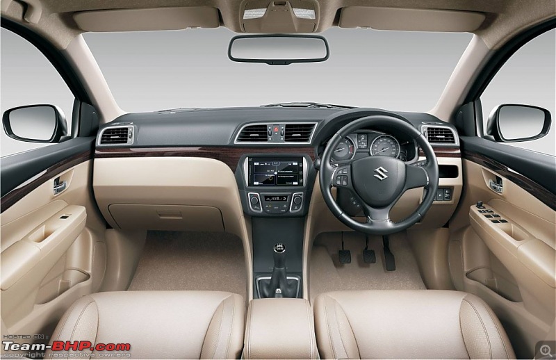 Team-BHP SCOOP: Maruti Ciaz / YL1. Scoop Pics on Page 99-maruticiazpressshotsdashboard1024x663.jpg