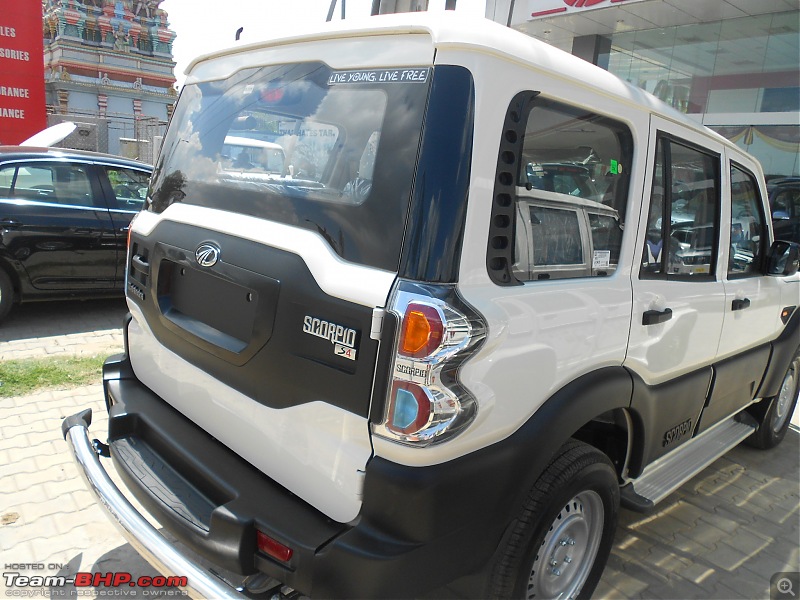 2014 Mahindra Scorpio Facelift (W105). EDIT: Now launched at Rs. 7.98 lakhs-s41.jpg