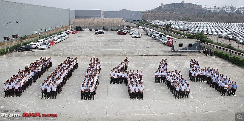VW India builds 111,444 cars in 2014 - 60% exported!-volkswagen-pune-plant-employees-celebrate-111444th-car-production_2.jpg
