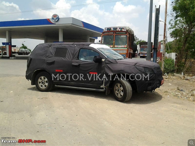 Chevrolet Trailblazer SUV brought to India for R&D. EDIT: Now caught undisguised on page 6-chevrolettrailblazerspied.jpg