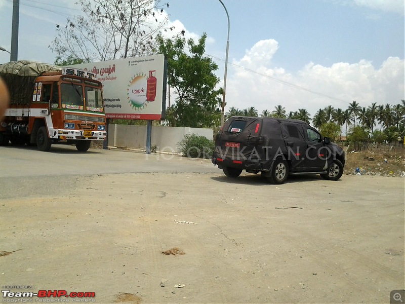 Chevrolet Trailblazer SUV brought to India for R&D. EDIT: Now caught undisguised on page 6-chevrolettrailblazerspied3.jpg