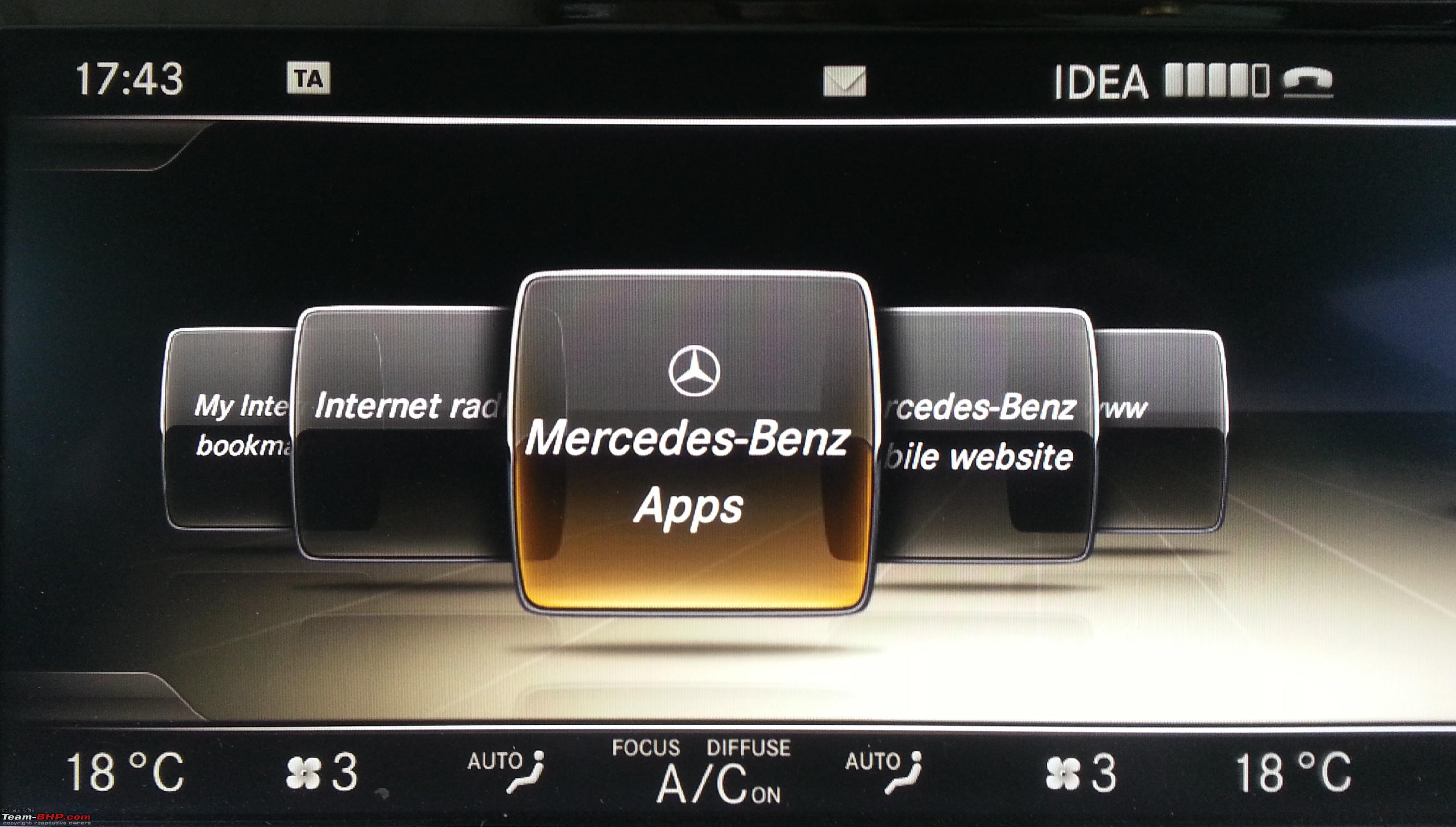 Mercedes-Benz Apps - now for S, GL, ML-Class, AMG cars - Team-BHP