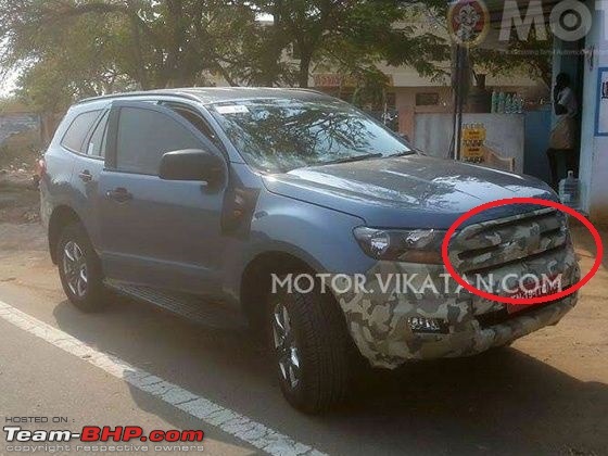 Chevrolet Trailblazer SUV brought to India for R&D. EDIT: Now caught undisguised on page 6-2015fordendeavourindiam2_560x420.jpg