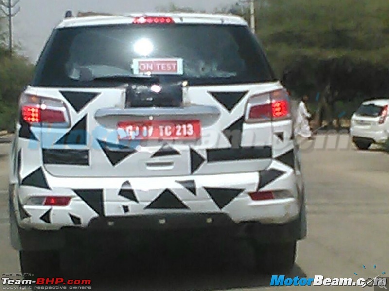 Chevrolet Trailblazer SUV brought to India for R&D. EDIT: Now caught undisguised on page 6-2015chevrolettrailblazerrearspottedinrajasthan1024x767.jpg