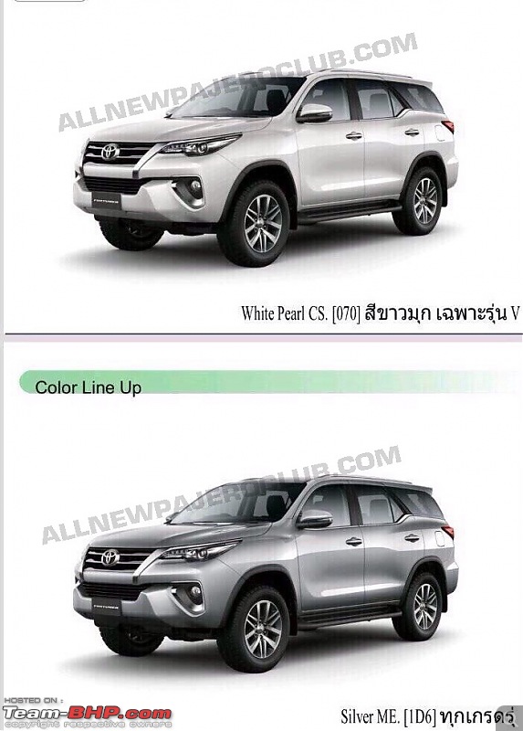 New Toyota Fortuner caught on test in Thailand-2016toyotafortunerwhite.jpg