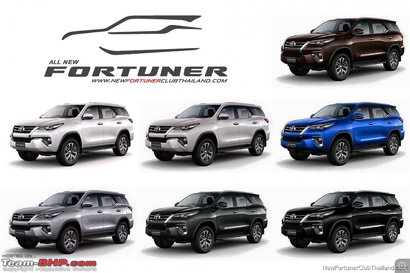 New Toyota Fortuner caught on test in Thailand-allnewfortuner2015bodycolors.jpg