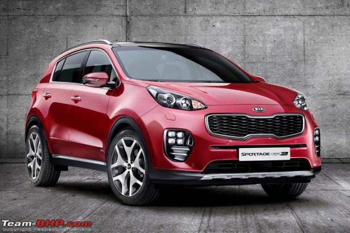 The 2016 Hyundai Tucson. EDIT: Launched-2016kiasportagefrontlarge.jpg