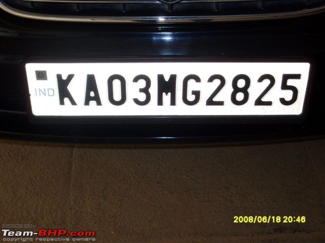 High security registration plates (HSRP) in India-sdc10633.jpg