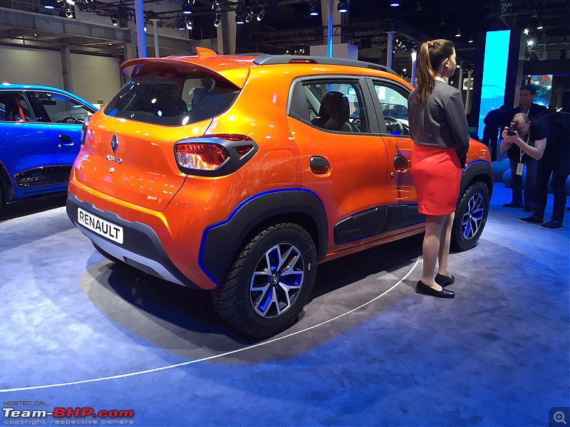 Renault @ Auto Expo 2016-renaultkwidclimberrearthreequartersatautoexpo2016.jpg