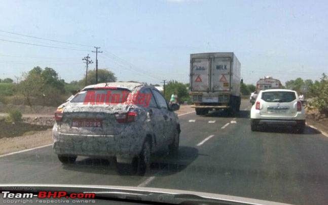 Tata Tiago-based compact sedan. EDIT: Tigor launched at Rs 4.7 lakhs-tatakite5.jpg