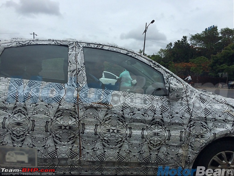 Tata Tiago-based compact sedan. EDIT: Tigor launched at Rs 4.7 lakhs-tatakitespiedside.jpg