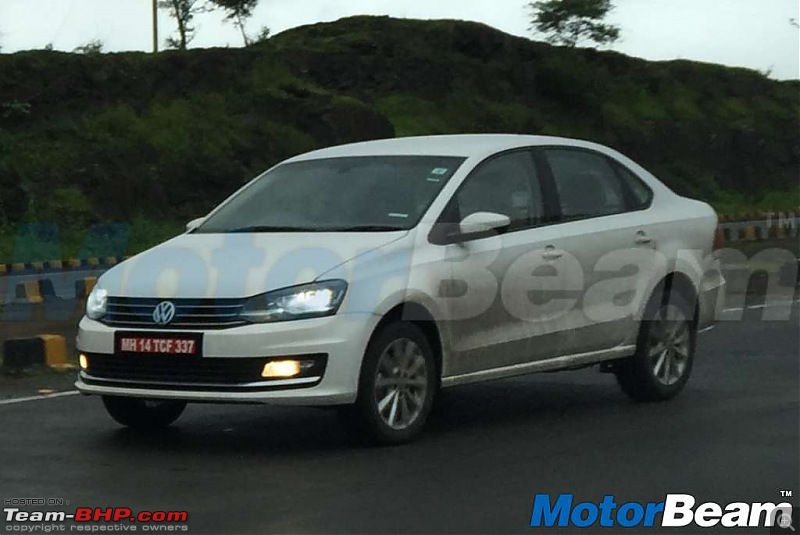 2016 Volkswagen Vento Facelift spotted testing. EDIT: Launched-2017volkswagenventospied.jpg