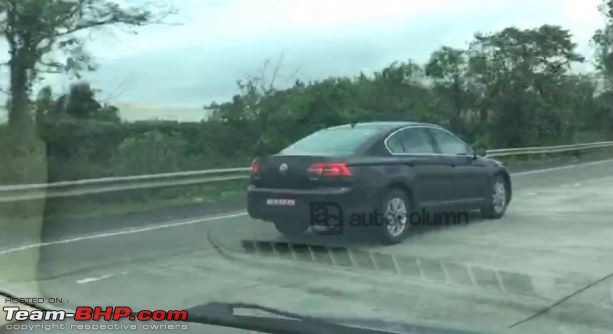 2017 VW Passat 2.0 TDI spotted in India. EDIT: Launched at 30 lakhs-vw.jpg