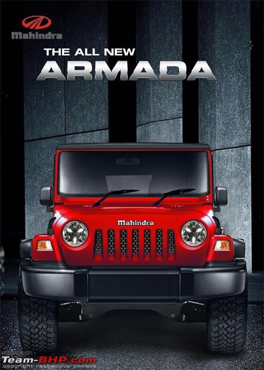 New Mahindra Armada for 2016 Team BHP