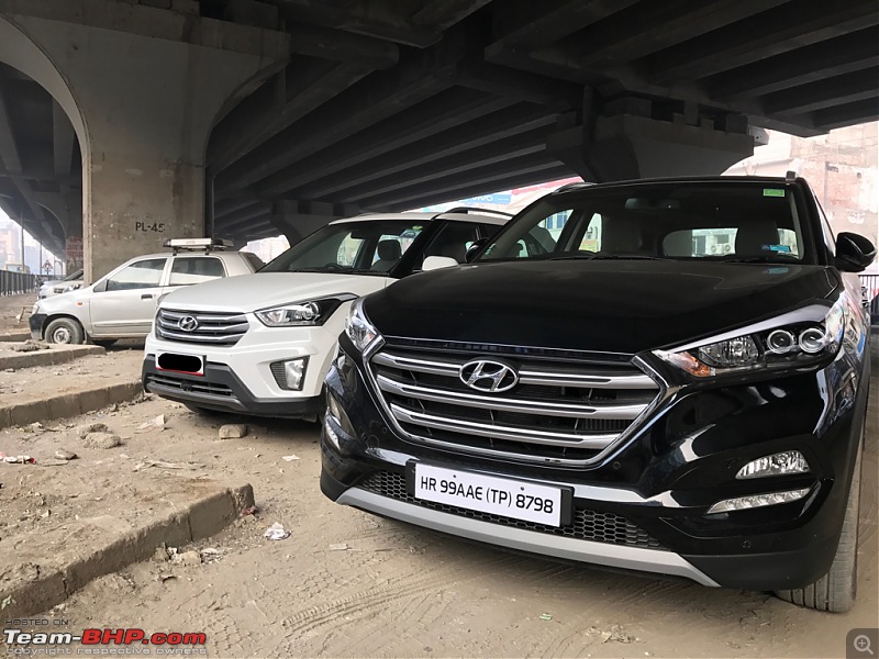 The 2016 Hyundai Tucson. EDIT: Launched-imageuploadedbyteambhp1481267780.789575.jpg