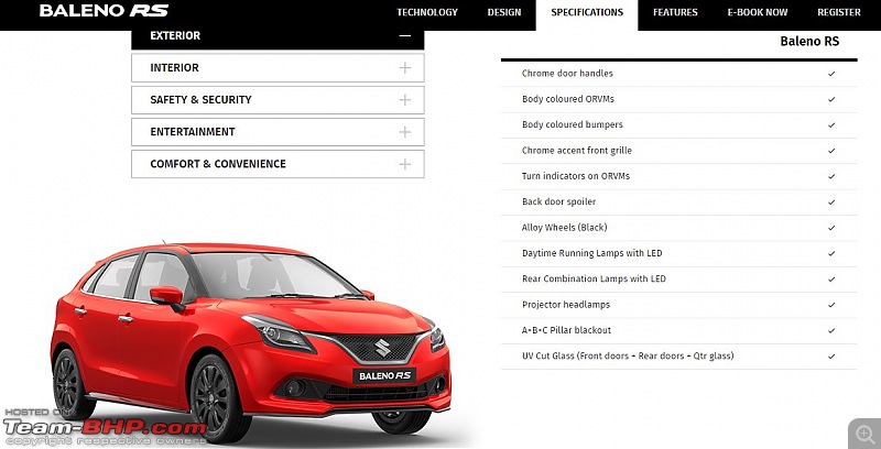 The Maruti Baleno RS: 1.0L turbo-petrol engine. EDIT: Launched at Rs. 8.69 lakh-2.jpg