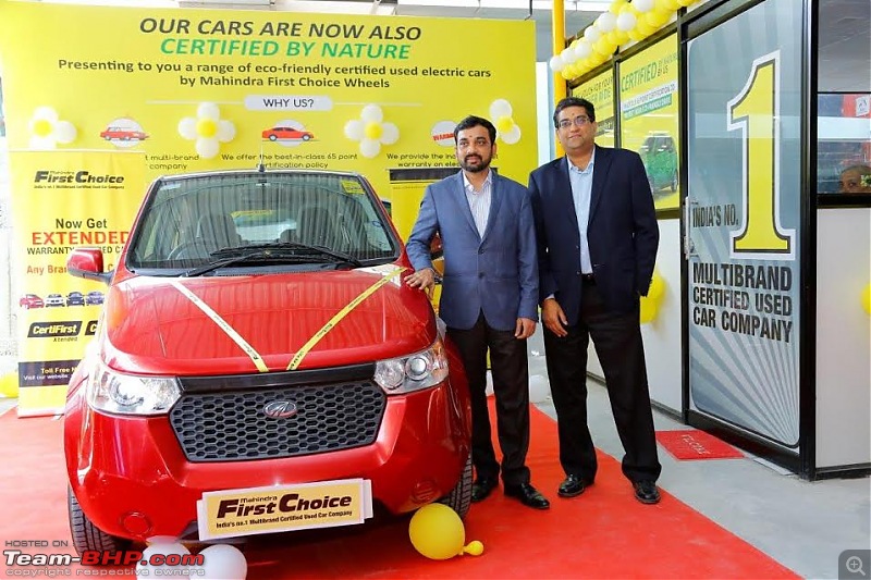 Mahindra opens dealership for preowned electric vehicles TeamBHP
