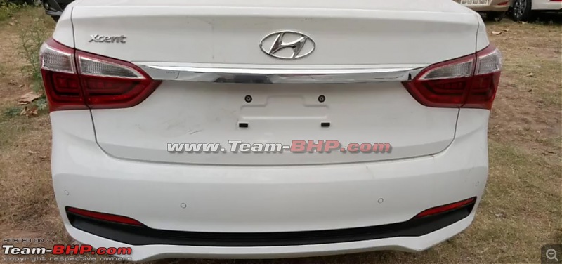 Hyundai Xcent Facelift caught testing. EDIT: Launched at Rs. 5.38 lakh-4.jpg