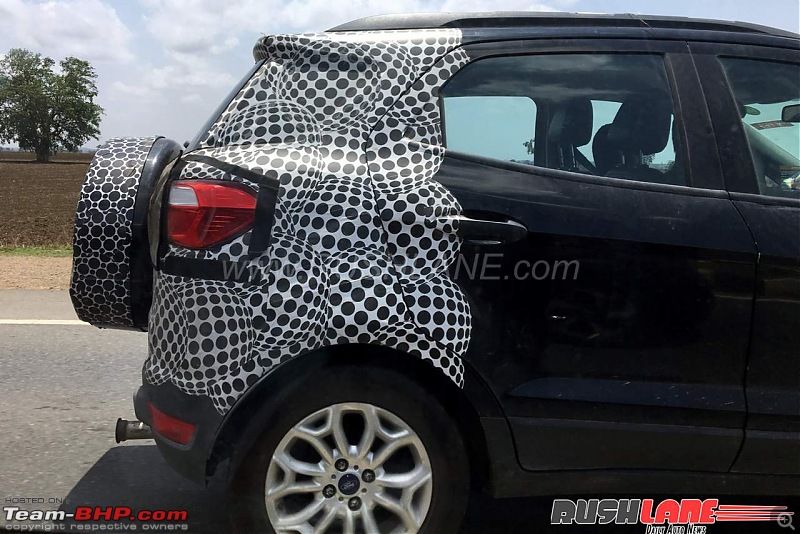The 2017 Ford EcoSport Facelift caught testing in India. EDIT: Now launched at Rs 7.31 lakhs-newfordecosportfaceliftspied3.jpg