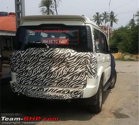 Mahindra Scorpio facelift spotted testing. EDIT: Launched at Rs. 9.97 lakhs-scorpio2.jpg