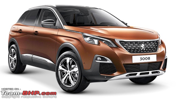 Peugeot to re-enter India with the CK Birla Group-2017peugeot3008.jpg