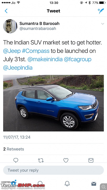 Meeting the Jeep Compass. EDIT: Priced between 14.95 to 20.65 lakhs-imageuploadedbyteambhp1499760103.800265.jpg