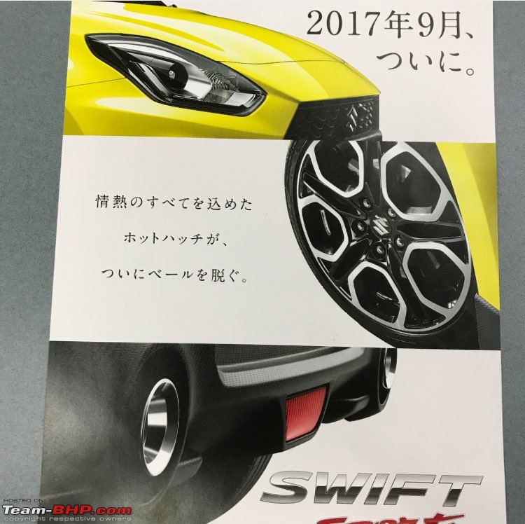The 2018 next-gen Maruti Swift - Now Launched!-suzukiswiftsportcatalogueleakedimageheadlampalloyswheelsandexhausttip.jpg