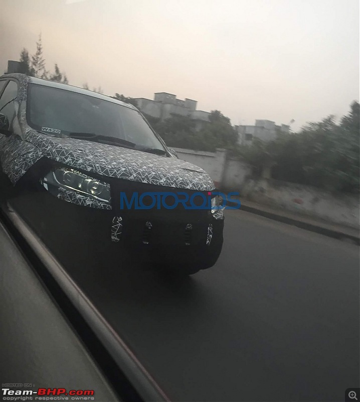 Mahindra XUV500 facelift coming, to get power hike. EDIT: Now launched @ Rs 12.32 lakhs-2018xuv500faceliftspyimages10.jpg