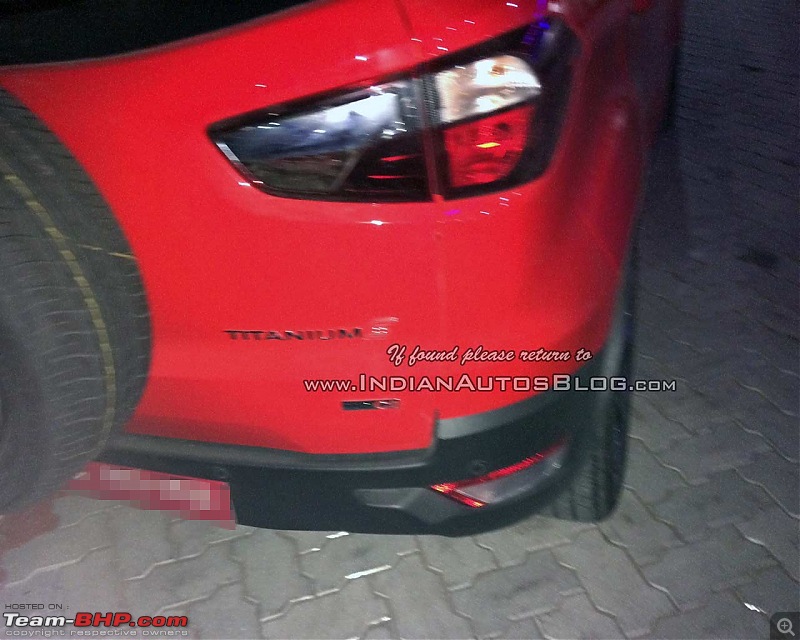 Ford EcoSport Signature edition spotted. EDIT: Launched at Rs. 10.40 lakhs-fordecosporttitaniumsspotted.jpg