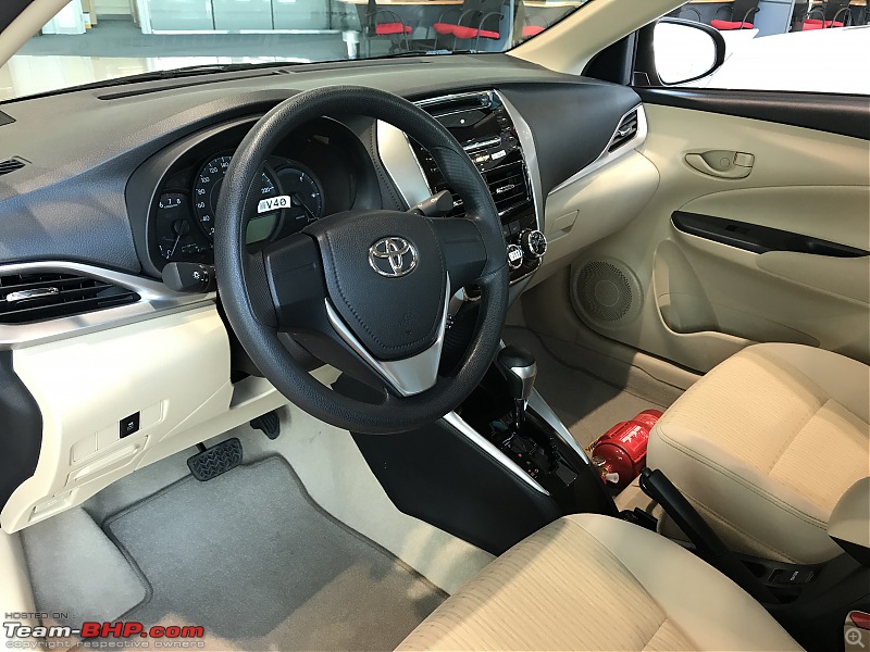 The Toyota Yaris. EDIT: Prices start at Rs. 8.75 lakh-img_4138.jpg