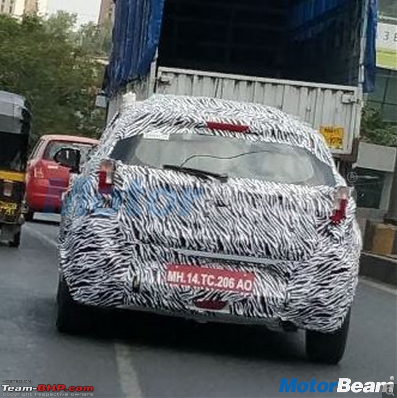 Tata developing a premium hatchback, the Altroz. Edit: Launched at 5.29 lakh.-tata45xpremiumhatchbackrearspied.jpeg