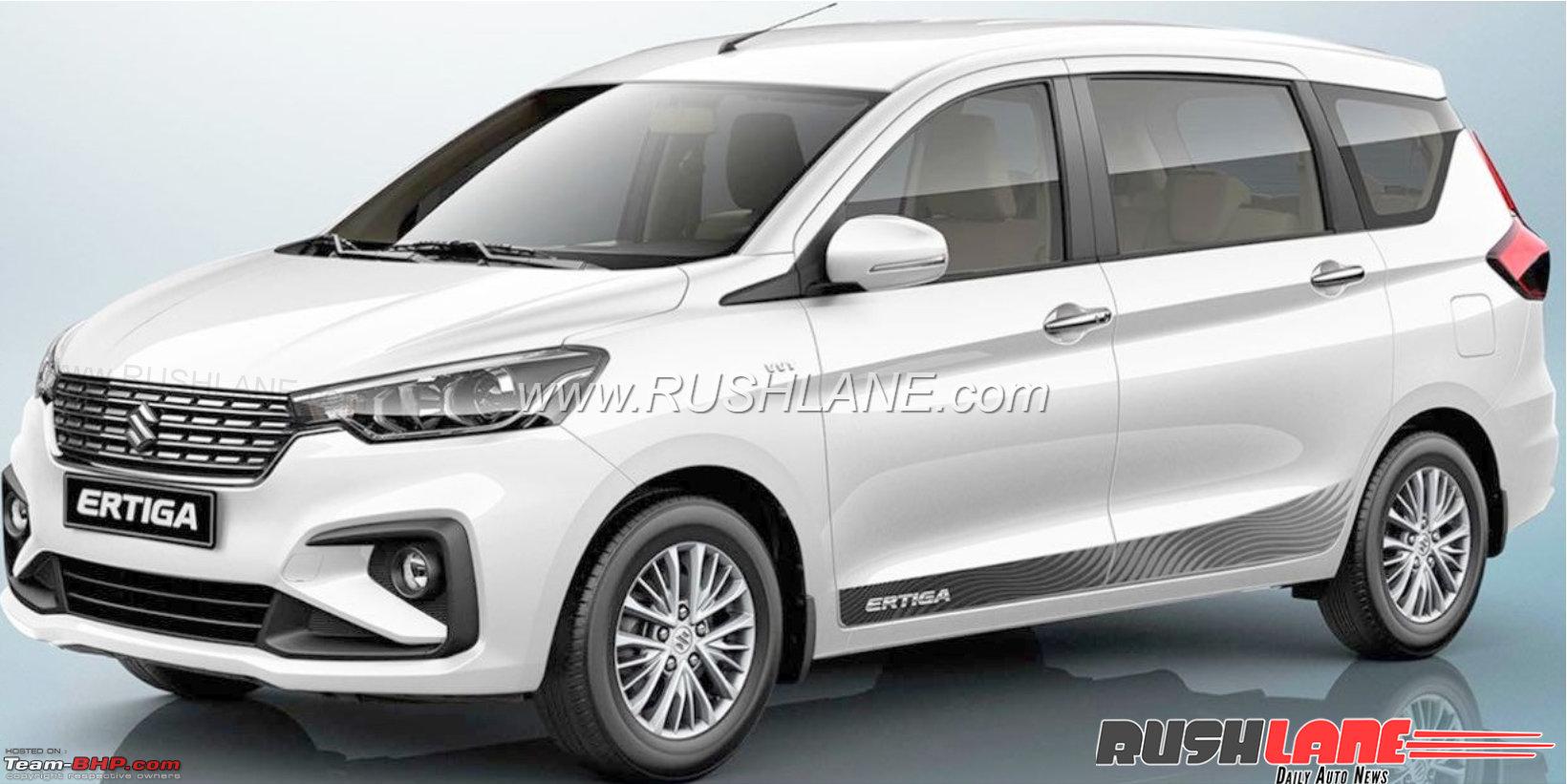 Scoop! 2018 Maruti Ertiga spotted testing. EDIT: Now 