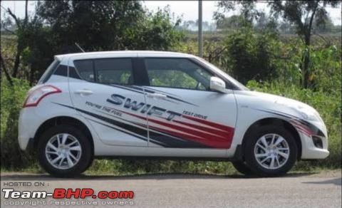 No more stickers on Maruti s Test Drive cars Team BHP