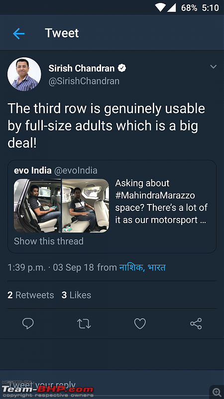 The Mahindra Marazzo MPV. EDIT: Now launched-screenshot_20180903171054.png