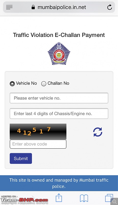 Review: Mumbai Police's Online System for Traffic Violations (eChallans ...