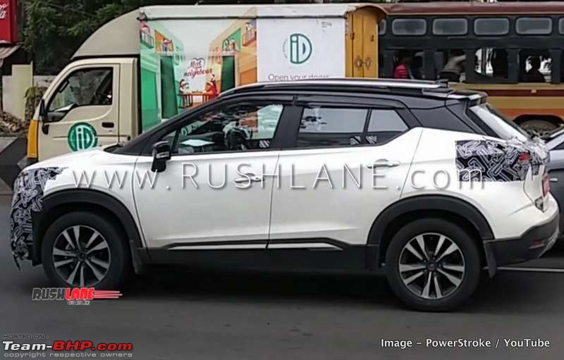 The Nissan Kicks Crossover. EDIT: Launched at Rs. 9.55 lakhs-nissankickssuvwhiteblackspied.jpg