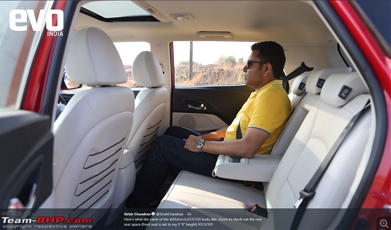 The Mahindra XUV300, aka Ssangyong Tivoli. Edit: Launched @ 7.9 lakhs-xuv_300_backseat.jpg