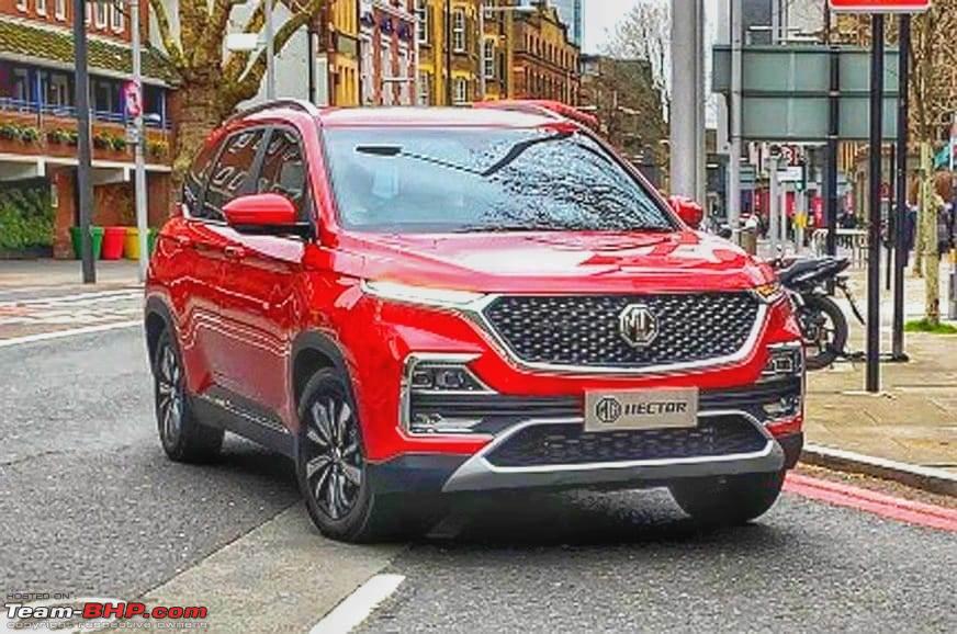 MG India's first SUV named Hector. Edit: Launched @ 12.18L - Page 8 -  Team-BHP
