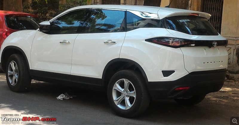 Tata H5X Concept @ Auto Expo 2018. Named Tata Harrier! EDIT: Launched @ Rs. 12.69 lakhs-harrier_rear.jpg