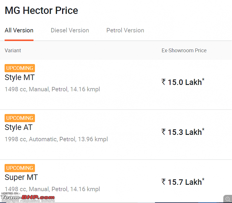 MG India's first SUV named Hector. Edit: Launched @ 12.18L-hector-price-1.png