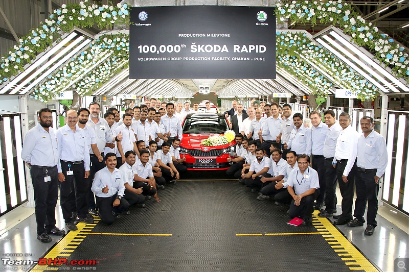 Skoda rolls out 1,00,000th Rapid sedan-rapid1lac.jpg