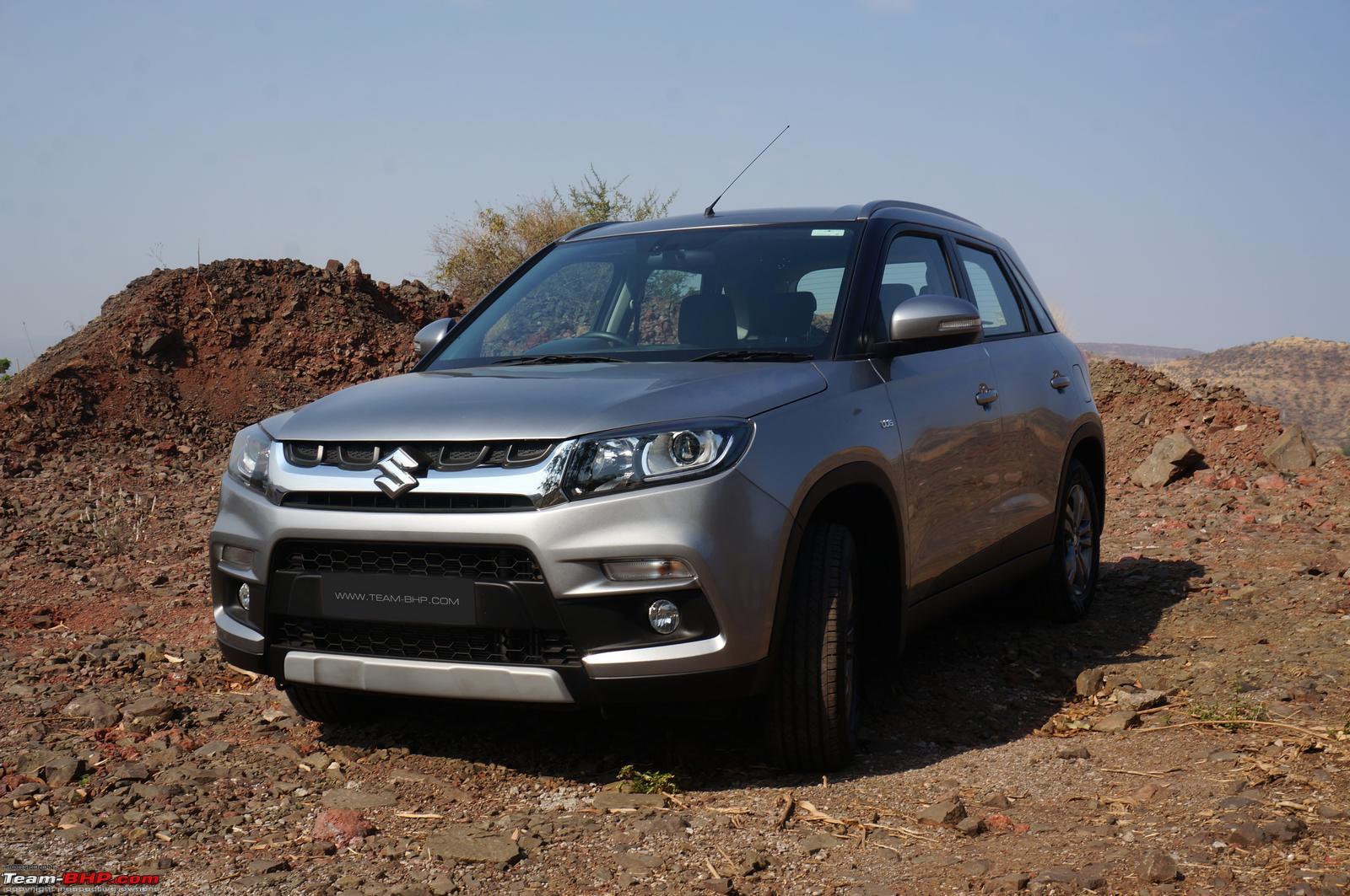 Rumour Vitara Brezza Facelift To Get Sunroof Side Airbags