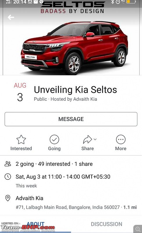 The Kia Seltos SUV (SP Concept). EDIT : Launched at Rs. 9.69 lakhs-1564670827396.jpg