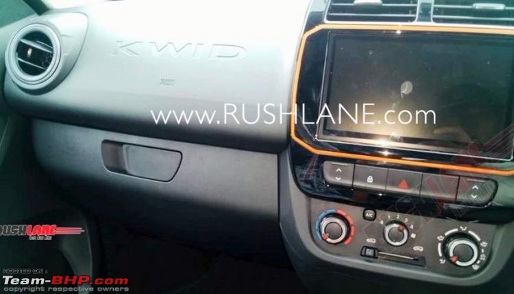 Renault Kwid facelift spotted undisguised, now launched @ 2.83 lakh-newrenaultkwidclimberinteriorstouchscreendealerspied2750x430.jpg